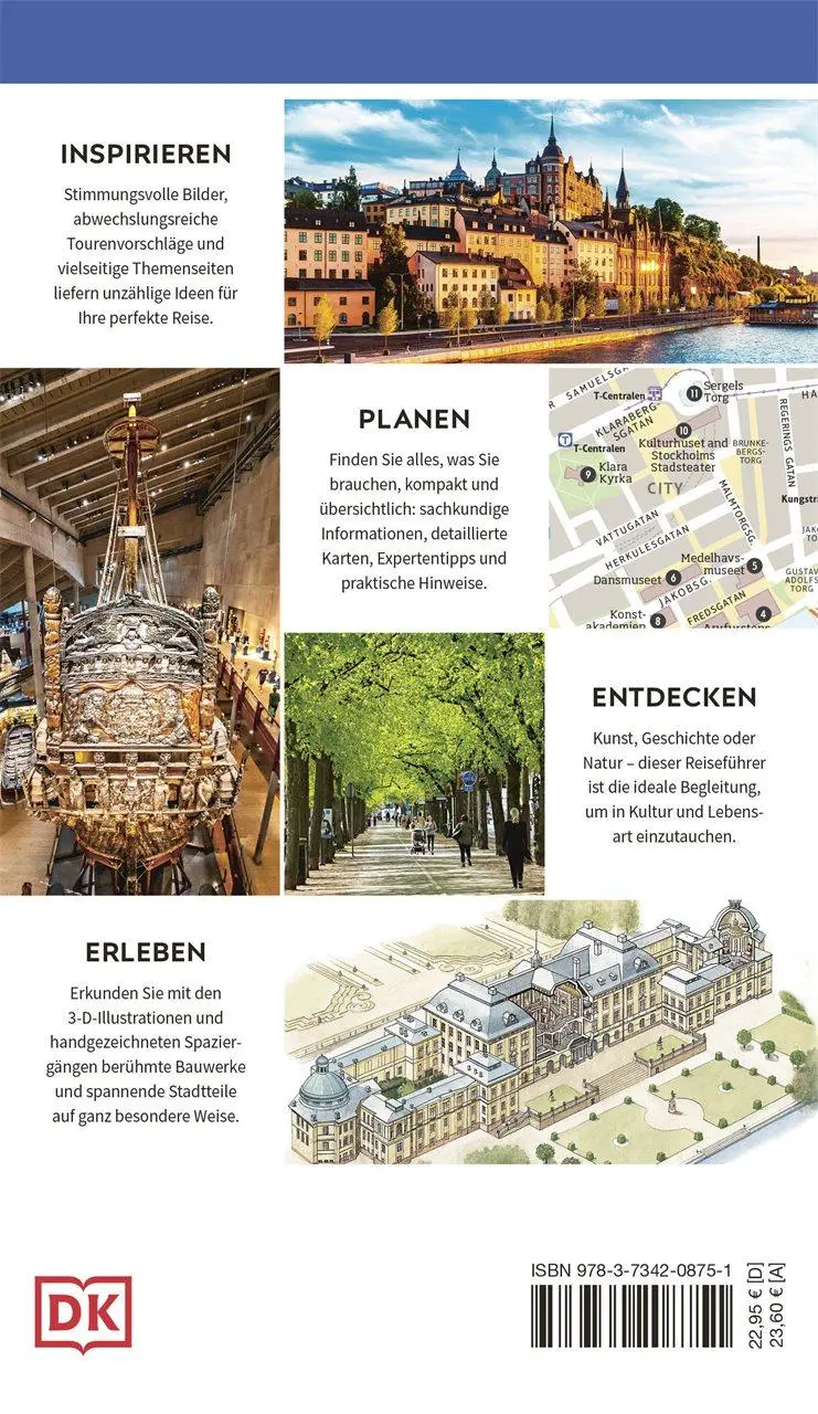 Rückseite: 9783734208751 | Vis-à-Vis Reiseführer Stockholm | DK Verlag - Reise | Taschenbuch
