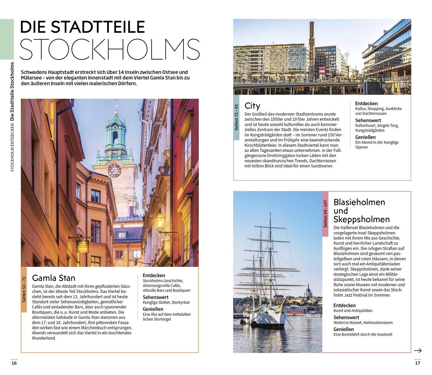 Bild: 9783734208751 | Vis-à-Vis Reiseführer Stockholm | DK Verlag - Reise | Taschenbuch