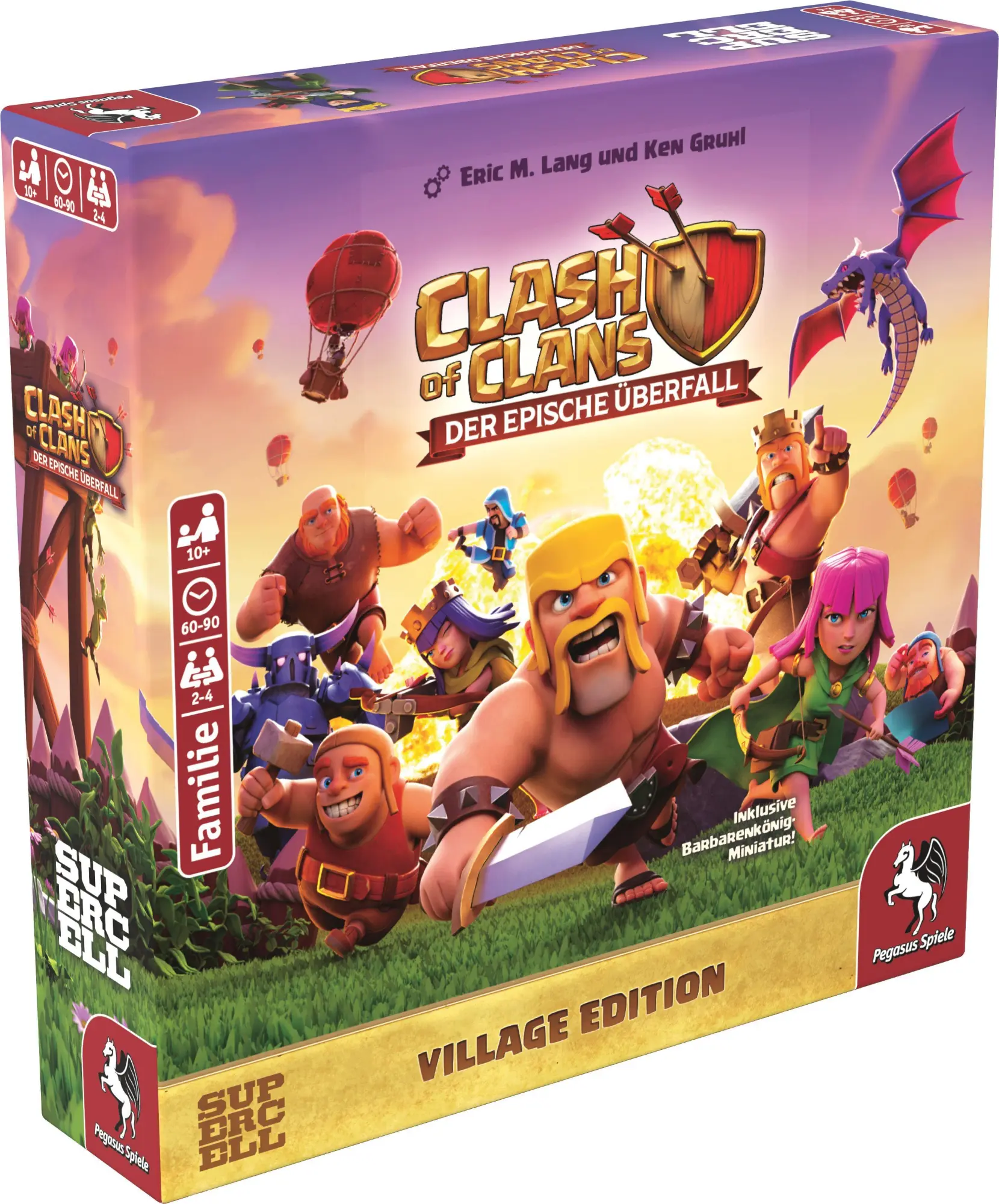 Cover: 4250231748851 | Clash of Clans | Spiel | 57028G | Deutsch | 2026 | Pegasus Spiele GmbH