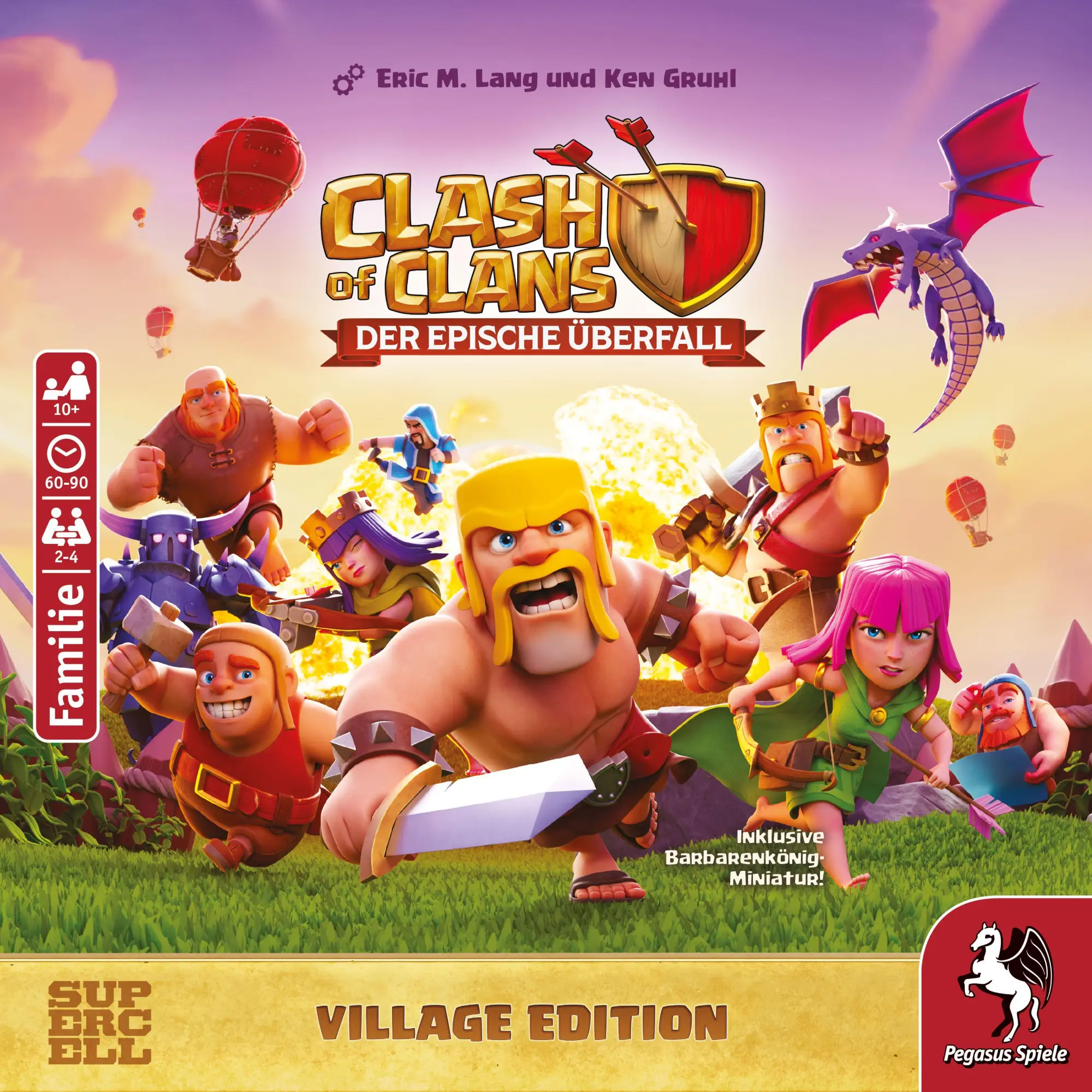 Bild: 4250231748851 | Clash of Clans | Spiel | 57028G | Deutsch | 2026 | Pegasus Spiele GmbH