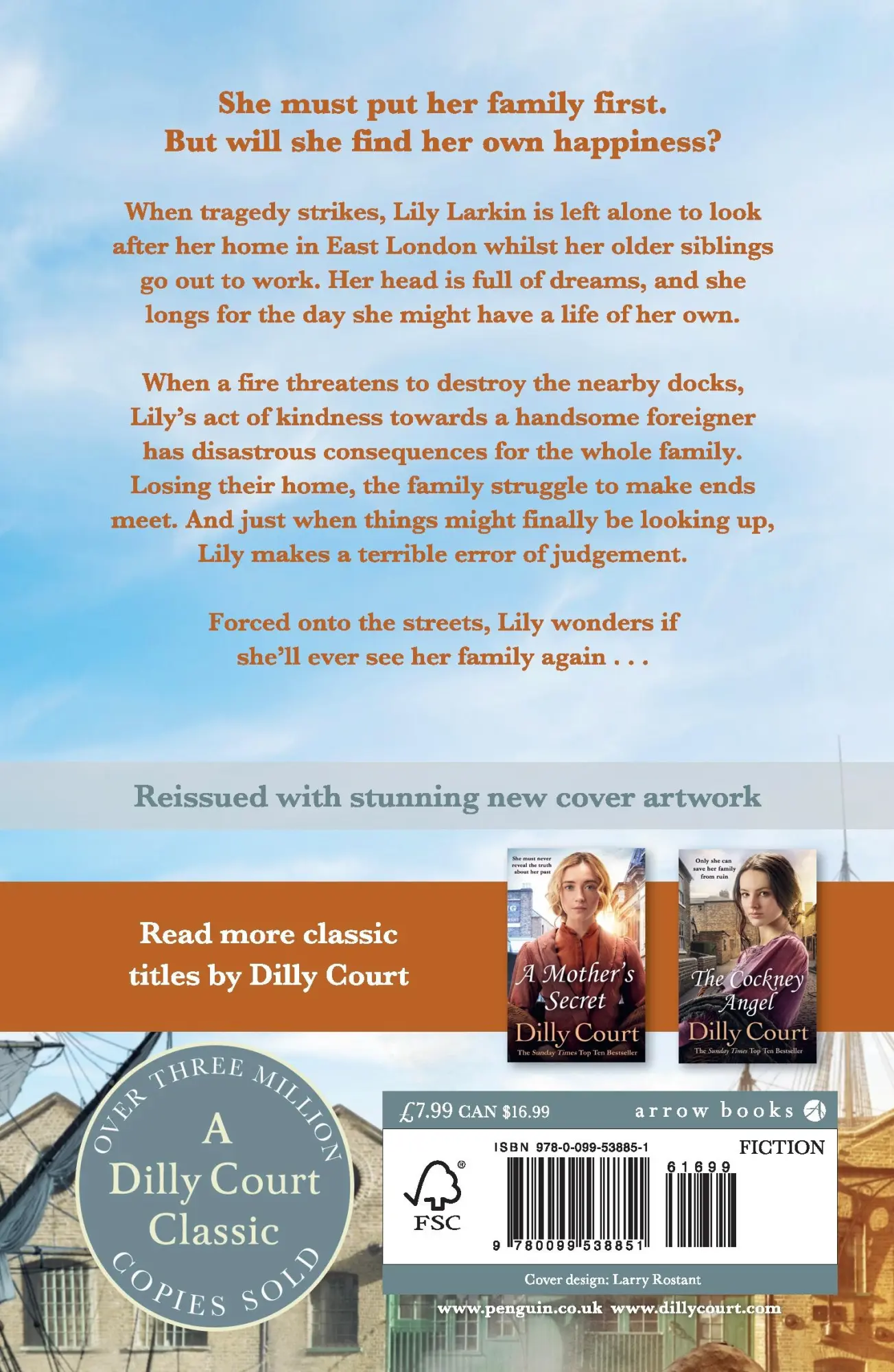 Rückseite: 9780099538851 | Cinderella Sister | Dilly Court | Taschenbuch | Englisch | 2011