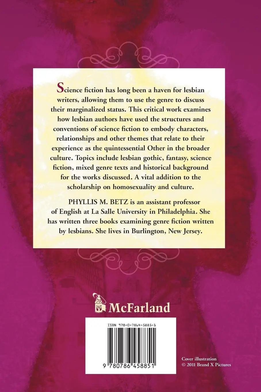 Rückseite: 9780786458851 | The Lesbian Fantastic | Phyllis M. Betz | Taschenbuch | Englisch