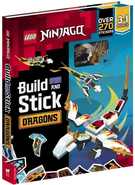 Cover: 9781780558851 | LEGO® NINJAGO® Build and Stick: Dragons | Buster Books (u. a.) | Buch
