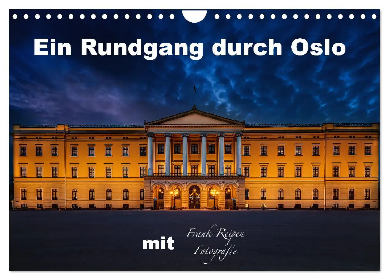 Cover: 9783457548851 | Ein Rundgang in Oslo (Wandkalender 2026 DIN A4 quer), CALVENDO...
