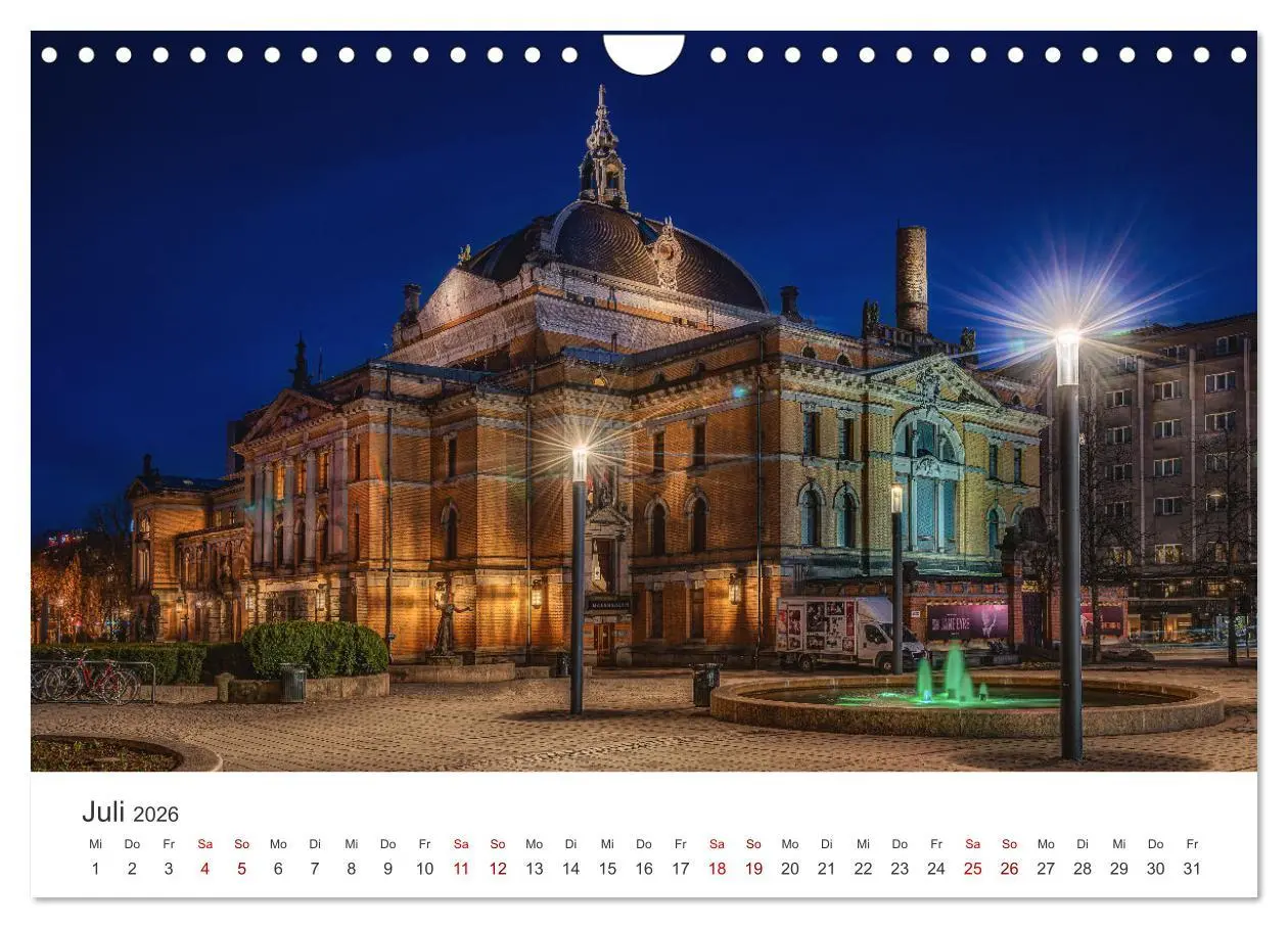 Bild: 9783457548851 | Ein Rundgang in Oslo (Wandkalender 2026 DIN A4 quer), CALVENDO...