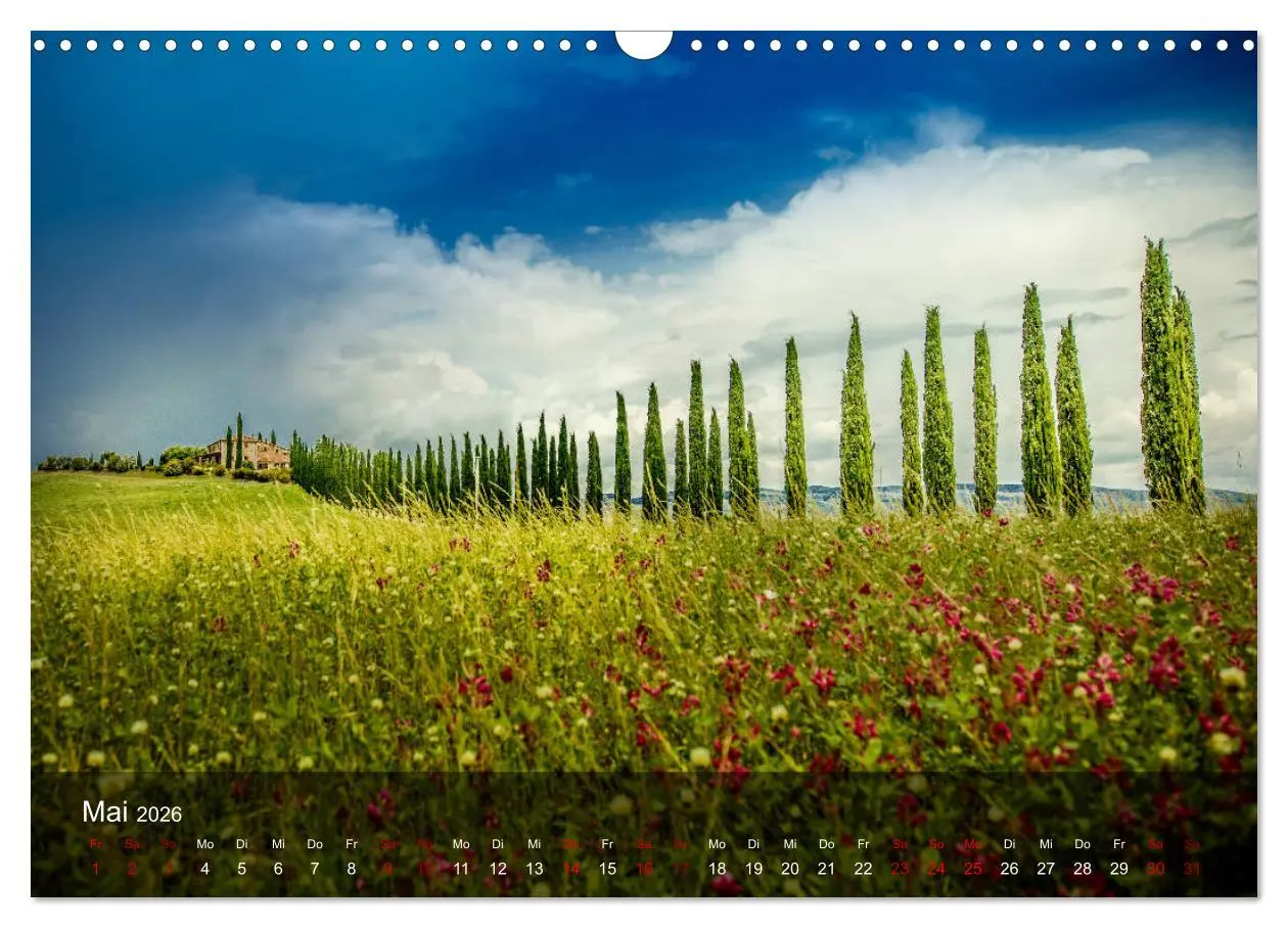 Bild: 9783457858851 | Toskana - spür den Sommer (Wandkalender 2026 DIN A3 quer), CALVENDO...