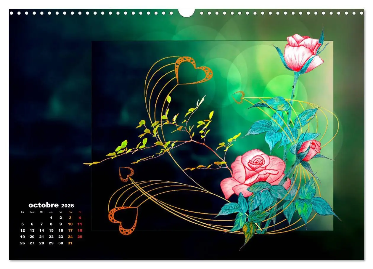 Bild: 9783516568851 | Images d'art Ikebana (Calendrier mural 2026 DIN A3 vertical),...