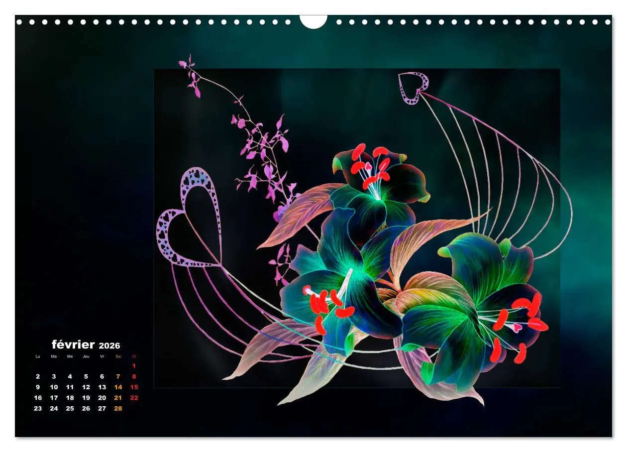Bild: 9783516568851 | Images d'art Ikebana (Calendrier mural 2026 DIN A3 vertical),...