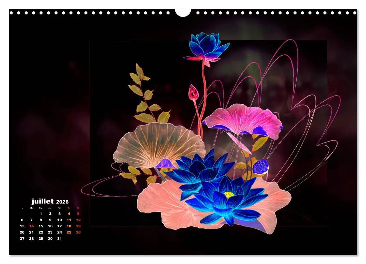 Bild: 9783516568851 | Images d'art Ikebana (Calendrier mural 2026 DIN A3 vertical),...