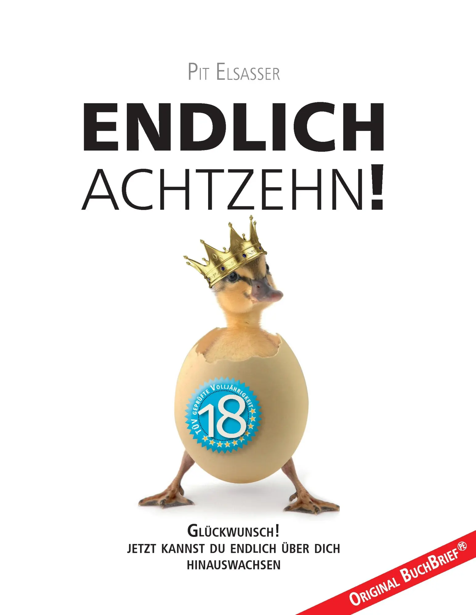 Cover: 9783738638851 | Endlich achtzehn! | Endlich. Achtzehn. Volljährig. | Pit Elsasser