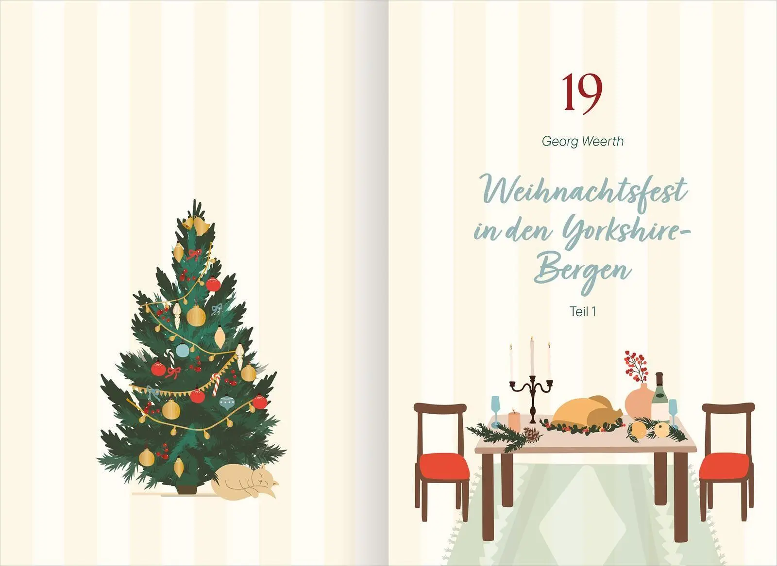 Bild: 9783845868851 | Cosy Christmas Cottage | 24 Adventsgeschichten zum Aufschneiden | Buch