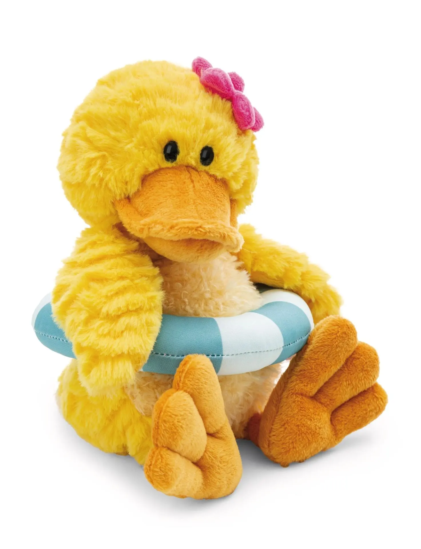 Cover: 4012390628951 | Nici 62895 Kuscheltier Ente Pooline 25cm mit Schwimmreifen | 62895