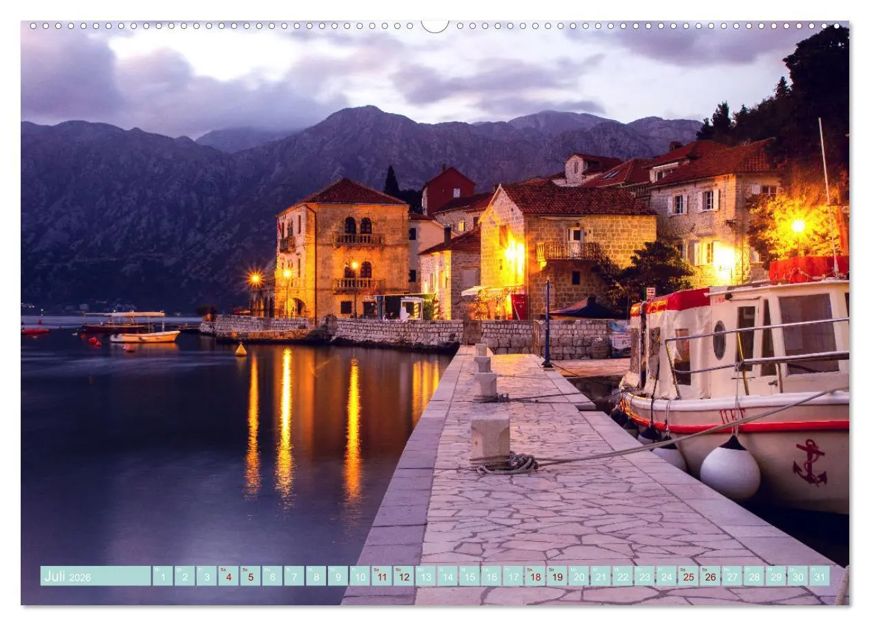 Bild: 9783457398951 | Perast in Montenegro - Romantisches Städtchen in faszinierender...