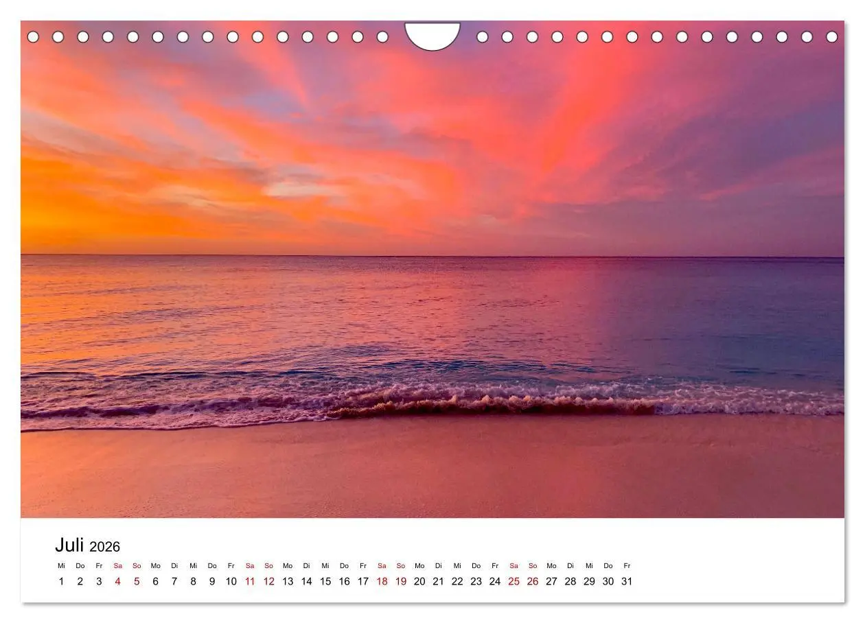 Bild: 9783457608951 | Bahamas - Paradiesische Strände. (Wandkalender 2026 DIN A4 quer),...