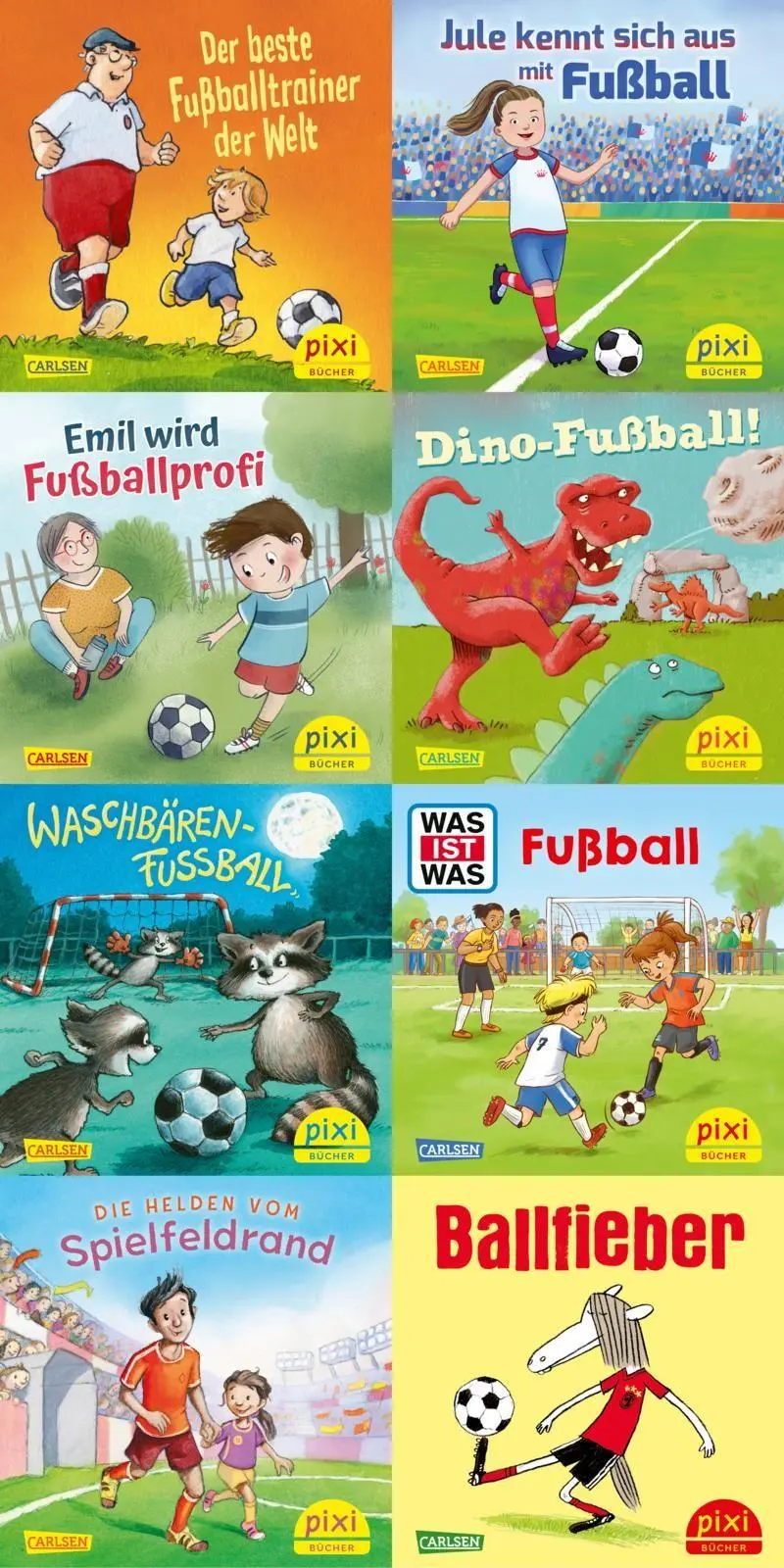 Cover: 9783551038951 | Pixi-8er-Set 310: Pixi im Fußballfieber (8x1 Exemplar) | Diverse