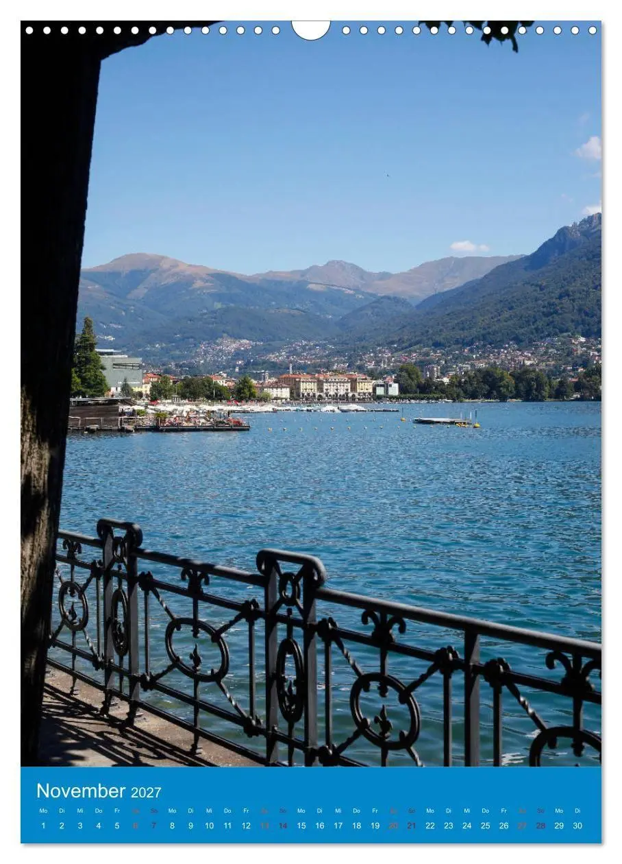 Bild: 9783569718951 | Tessin (Wandkalender 2027 DIN A3 hoch), CALVENDO Monatskalender | 2027