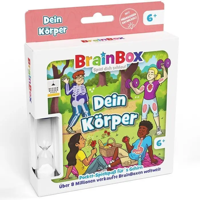 Cover: 5025822549051 | BRAIN BOX - BrainBox Pocket - Dein Körper | Spiel | Deutsch | 2025