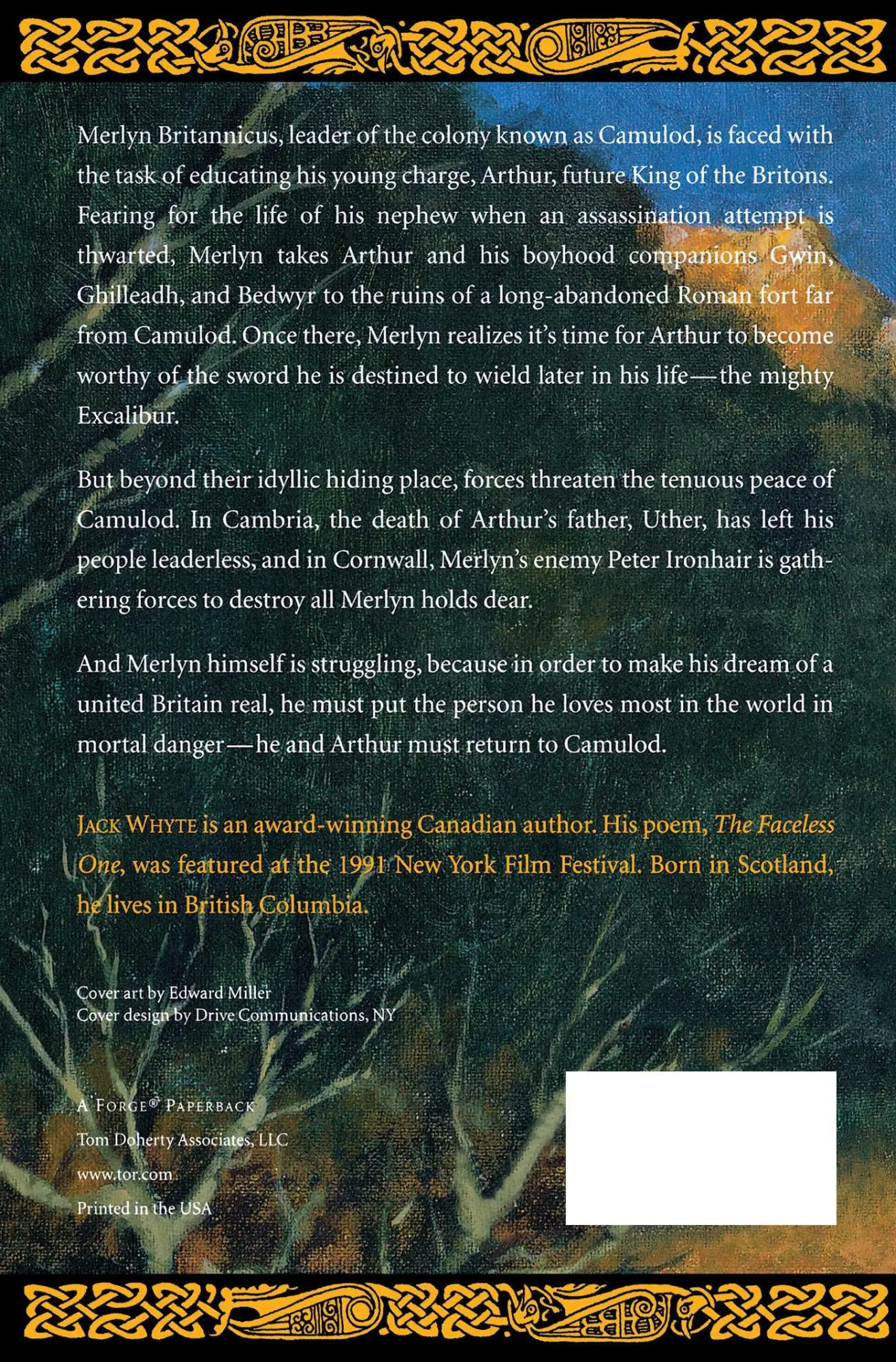 Rückseite: 9780765309051 | The Fort at River's Bend | Jack Whyte | Taschenbuch | Englisch | 2000