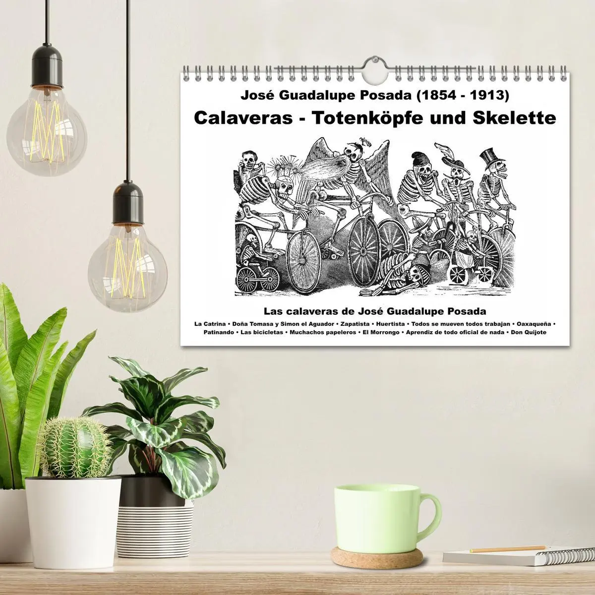 Bild: 9783457669051 | Calaveras - Totenköpfe und Skelette (Wandkalender 2026 DIN A4...