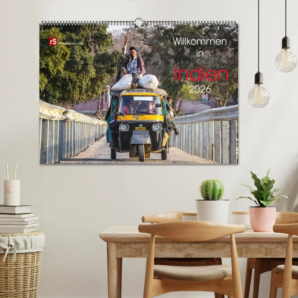 Bild: 9783516069051 | Willkommen in Indien 2026 (Wandkalender 2026 DIN A2 quer), CALVENDO...