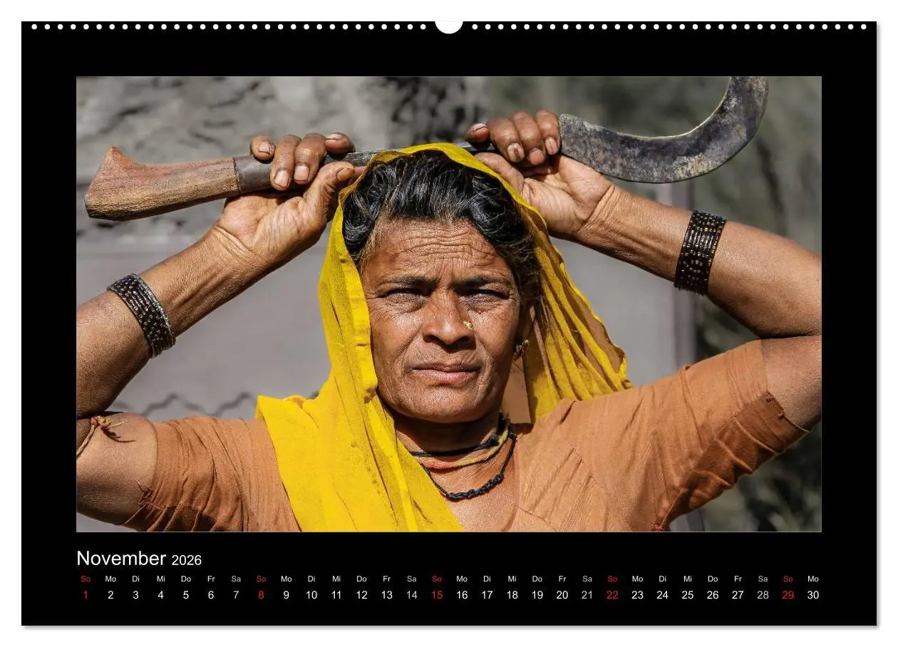 Bild: 9783516069051 | Willkommen in Indien 2026 (Wandkalender 2026 DIN A2 quer), CALVENDO...