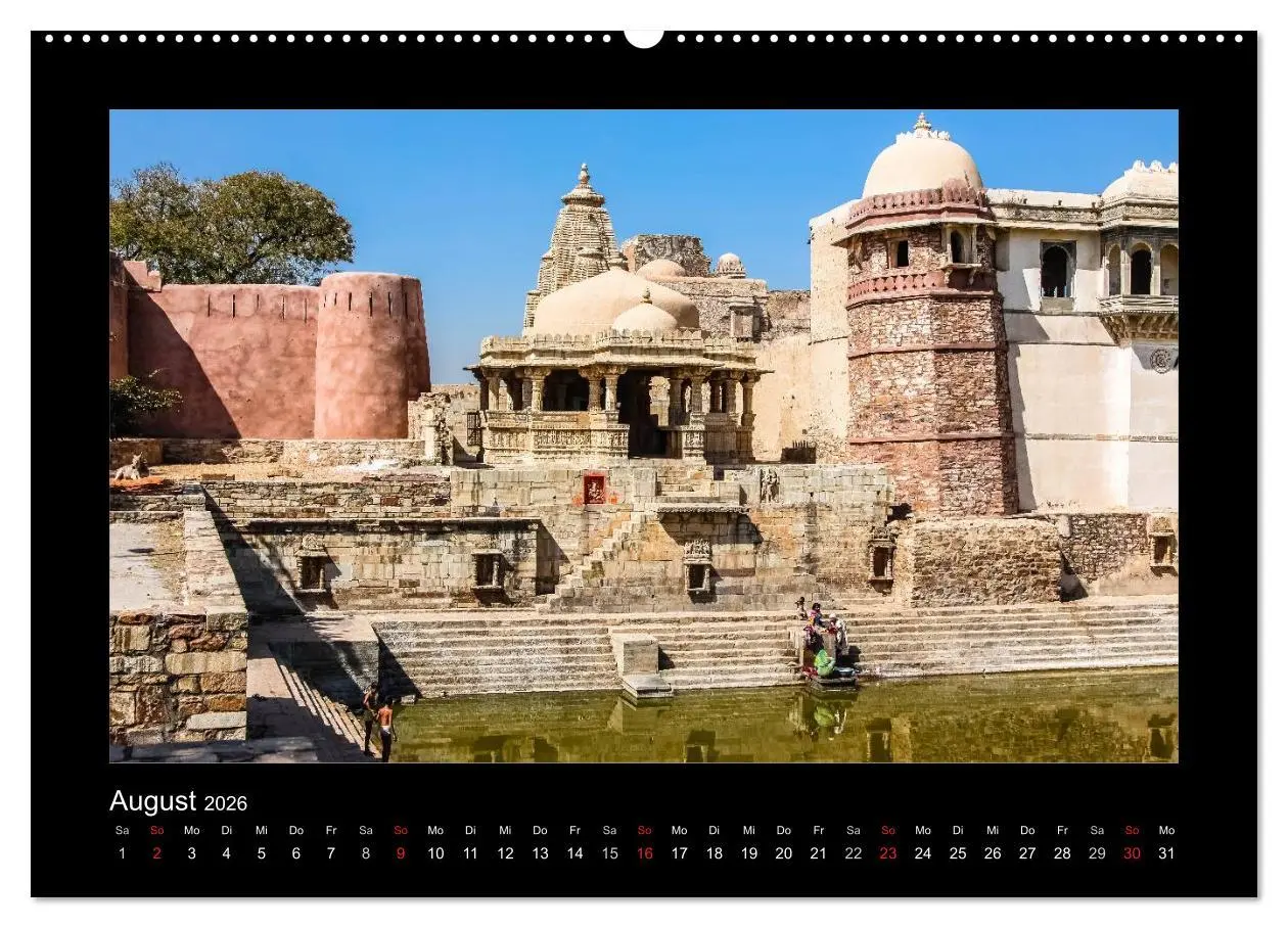 Bild: 9783516069051 | Willkommen in Indien 2026 (Wandkalender 2026 DIN A2 quer), CALVENDO...