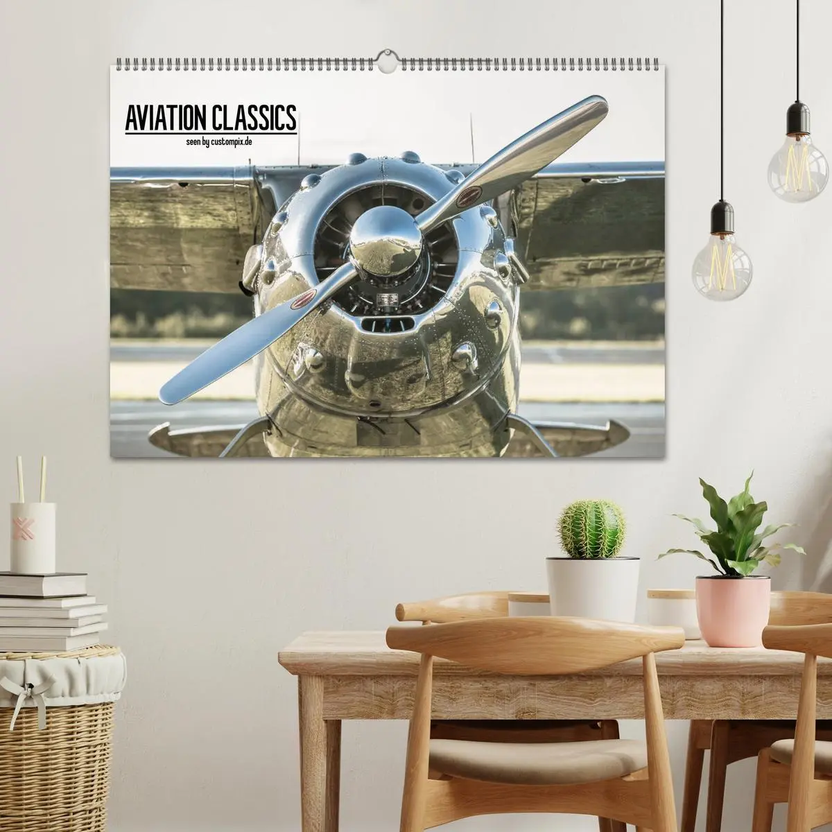 Bild: 9783516209051 | AVIATION CLASSICS seen by custompix.de (Wandkalender 2026 DIN A2...