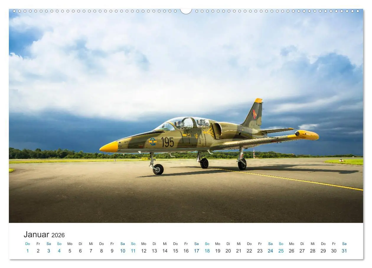 Bild: 9783516209051 | AVIATION CLASSICS seen by custompix.de (Wandkalender 2026 DIN A2...