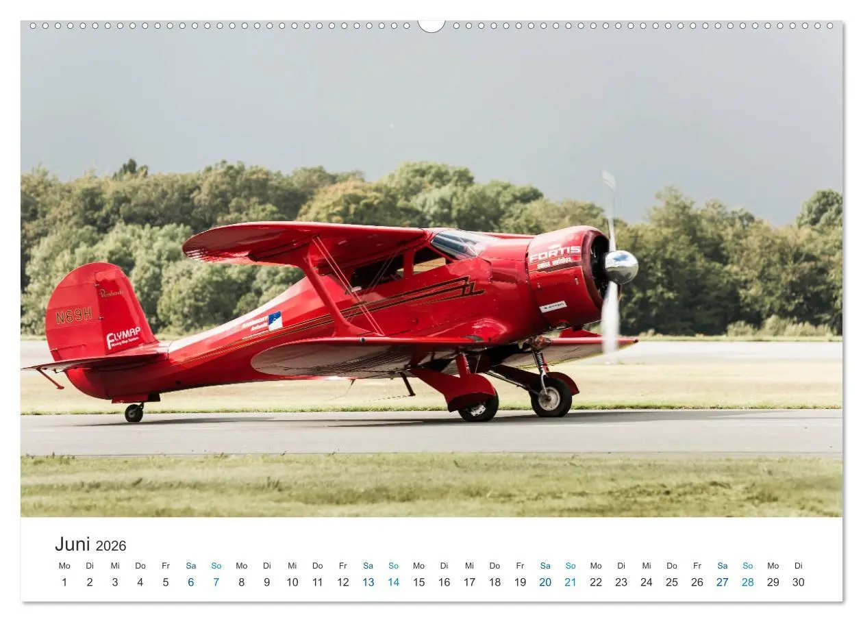 Bild: 9783516209051 | AVIATION CLASSICS seen by custompix.de (Wandkalender 2026 DIN A2...