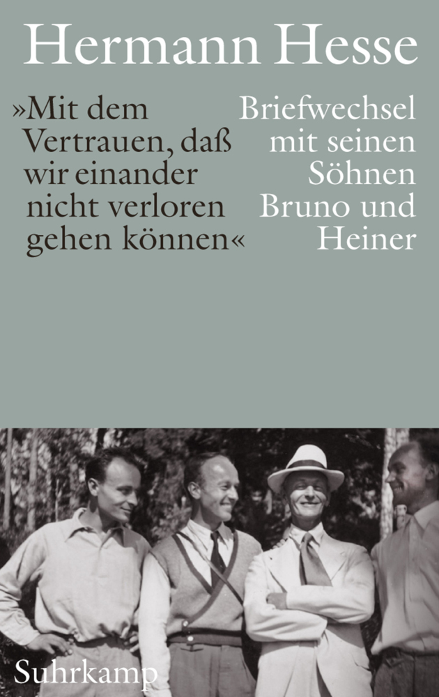 Cover: 9783518429051 | »Mit dem Vertrauen, daß wir einander nicht verloren gehen können«