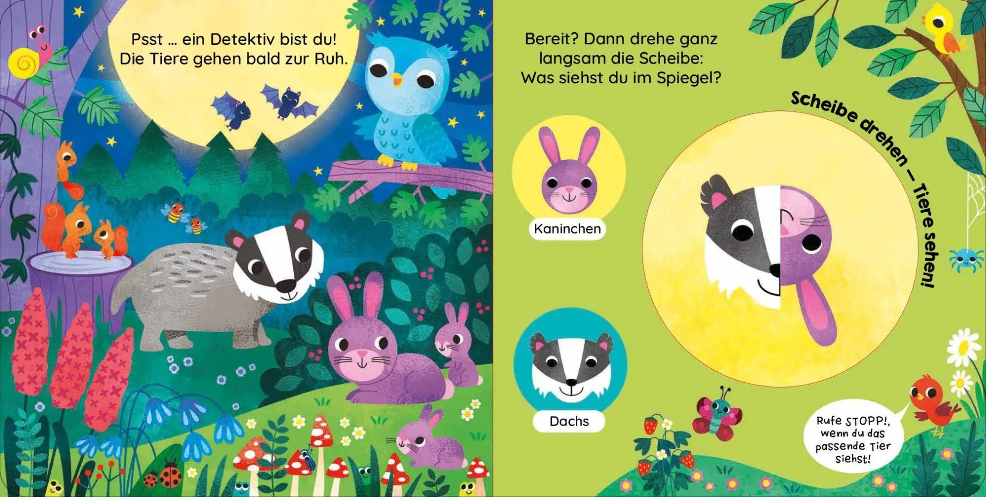 Bild: 9783849949051 | Scheibe drehen - Tiere sehen! Natur | Lily Holland (u. a.) | Buch