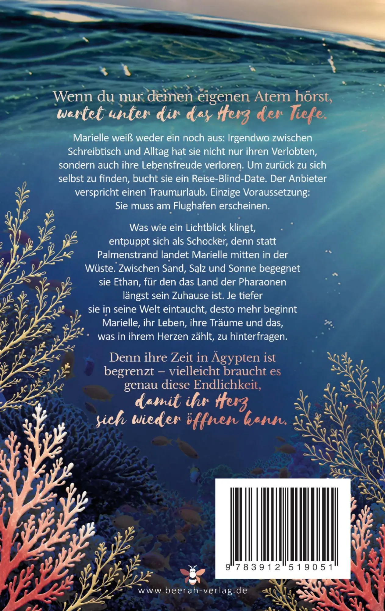 Rückseite: 9783912519051 | Hinter der dritten Koralle wartet die Liebe | Sabrina Hüsken | Buch