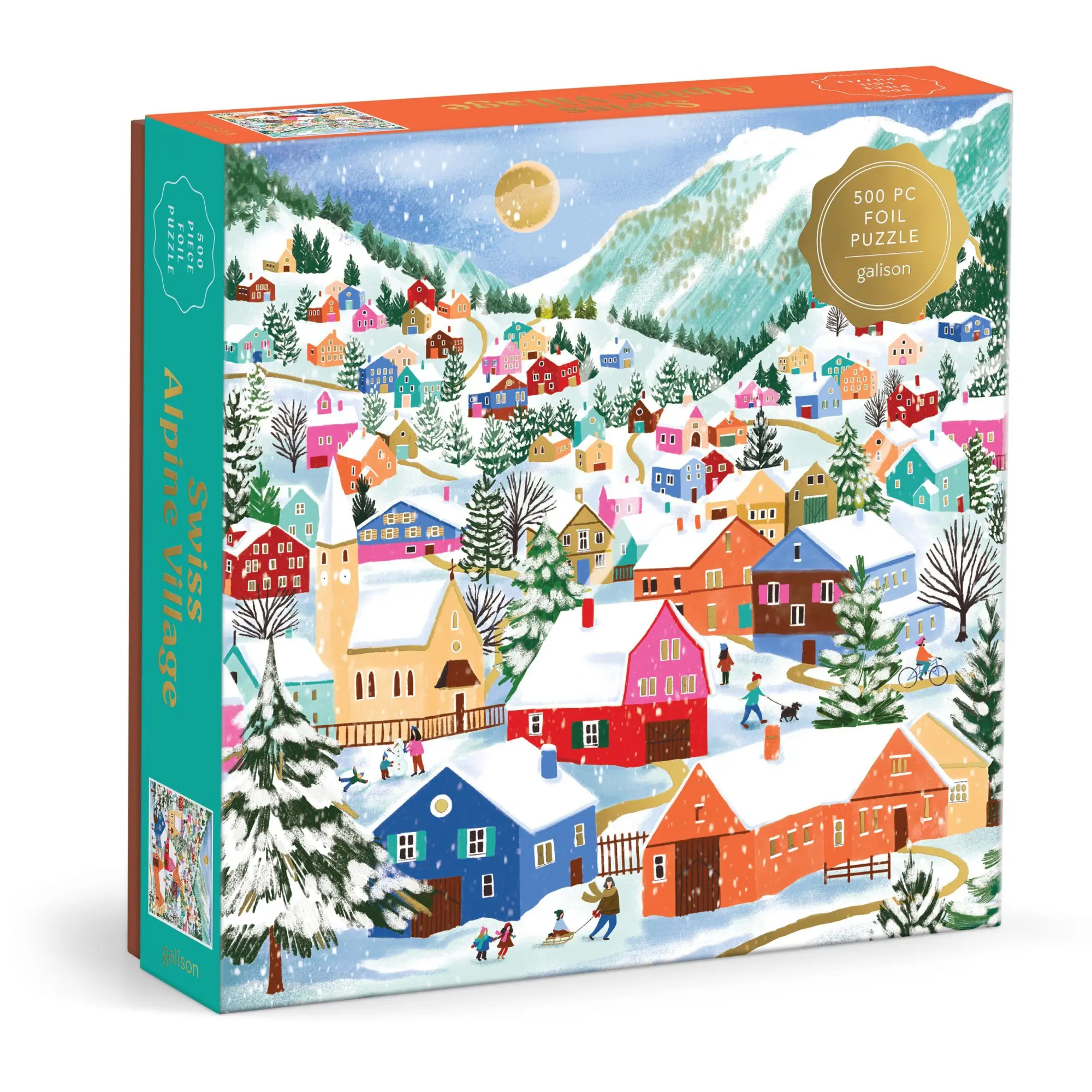 Cover: 9780735389151 | Swiss Alpine Village 500 Piece Foil Puzzle | Spiel | Englisch | 2026