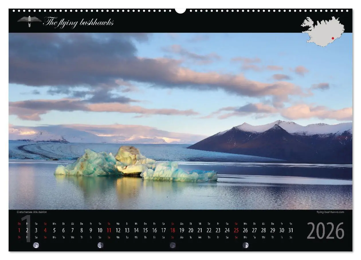 Bild: 9783457279151 | Island Blickwinkel 2026 (Wandkalender 2026 DIN A2 quer), CALVENDO...