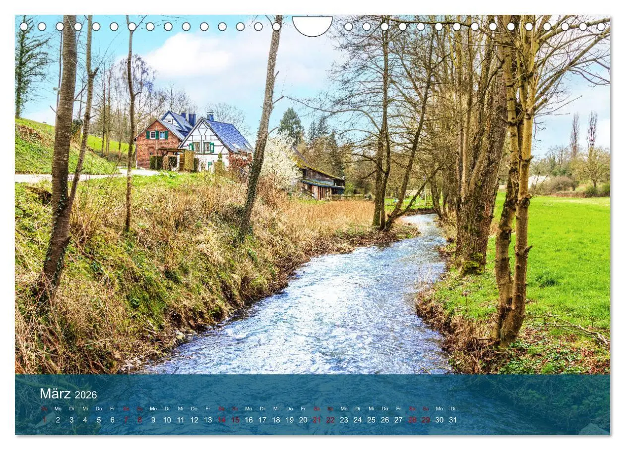 Bild: 9783457349151 | Die Düssel von den Quellen bis zu den Mündungen (Wandkalender 2026...