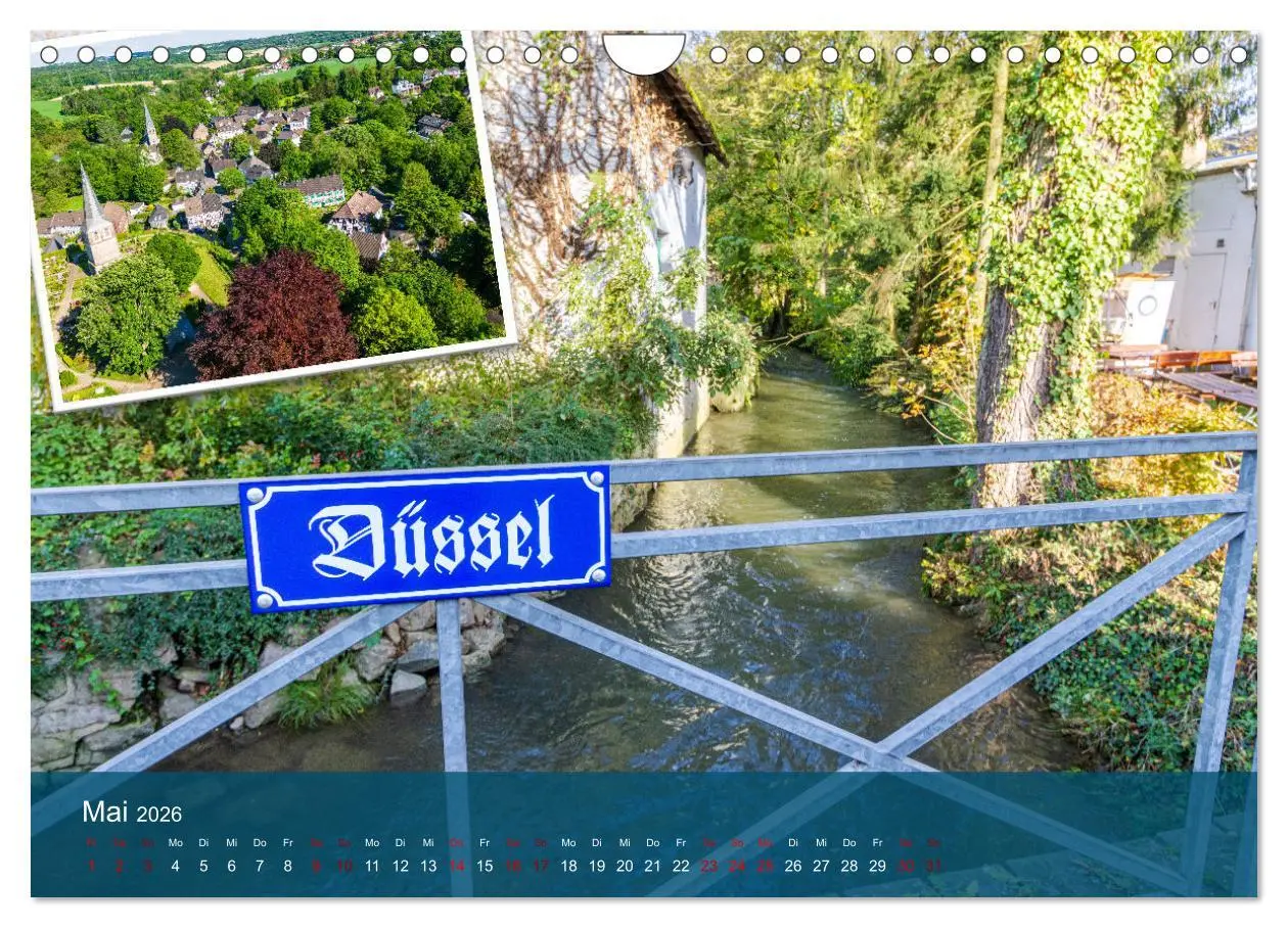 Bild: 9783457349151 | Die Düssel von den Quellen bis zu den Mündungen (Wandkalender 2026...