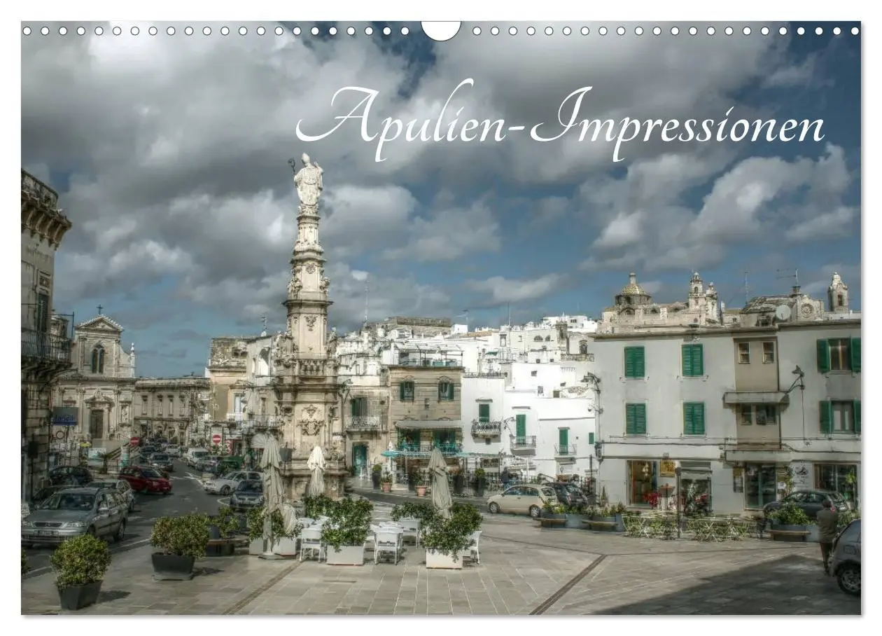 Cover: 9783516059151 | Apulien - Impressionen (Wandkalender 2026 DIN A3 quer), CALVENDO...