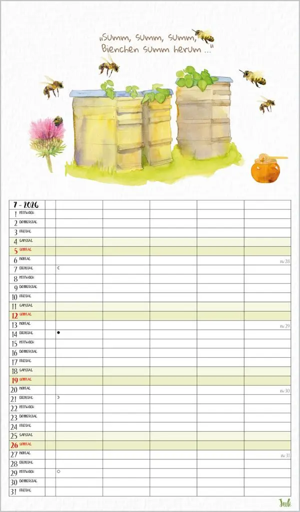 Bild: 9783731889151 | NaturLiebe 2026 | Korsch Verlag | Kalender | 14 S. | Deutsch | 2027