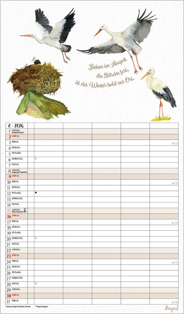 Bild: 9783731889151 | NaturLiebe 2026 | Korsch Verlag | Kalender | 14 S. | Deutsch | 2027
