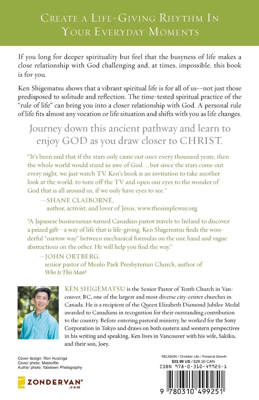 Rückseite: 9780310499251 | God in My Everything | Ken Shigematsu | Taschenbuch | Englisch | 2013
