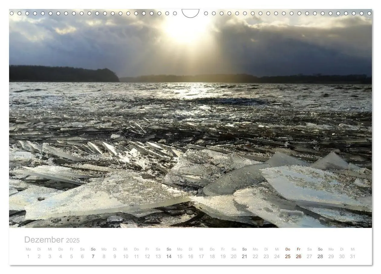 Bild: 9783435629251 | Zauberhafte Schlei (Wandkalender 2025 DIN A3 quer), CALVENDO...