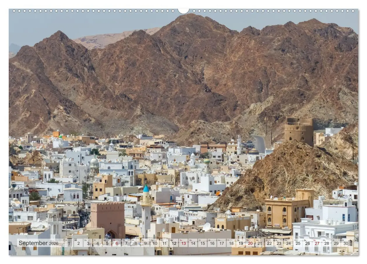 Bild: 9783457269251 | Oman - Historische Perle des Orients (Wandkalender 2026 DIN A2...