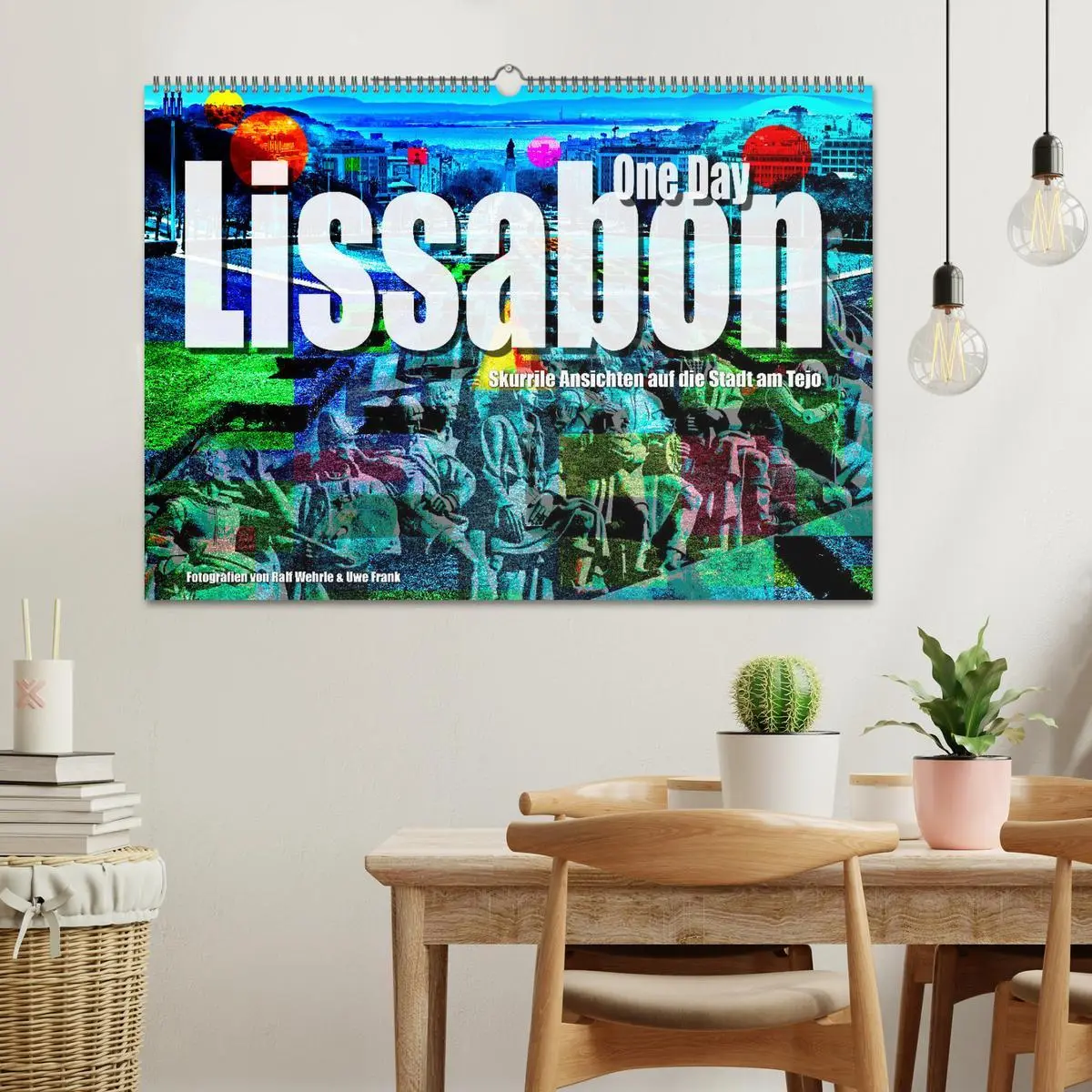 Bild: 9783457579251 | Lissabon One Day (Wandkalender 2026 DIN A2 quer), CALVENDO...