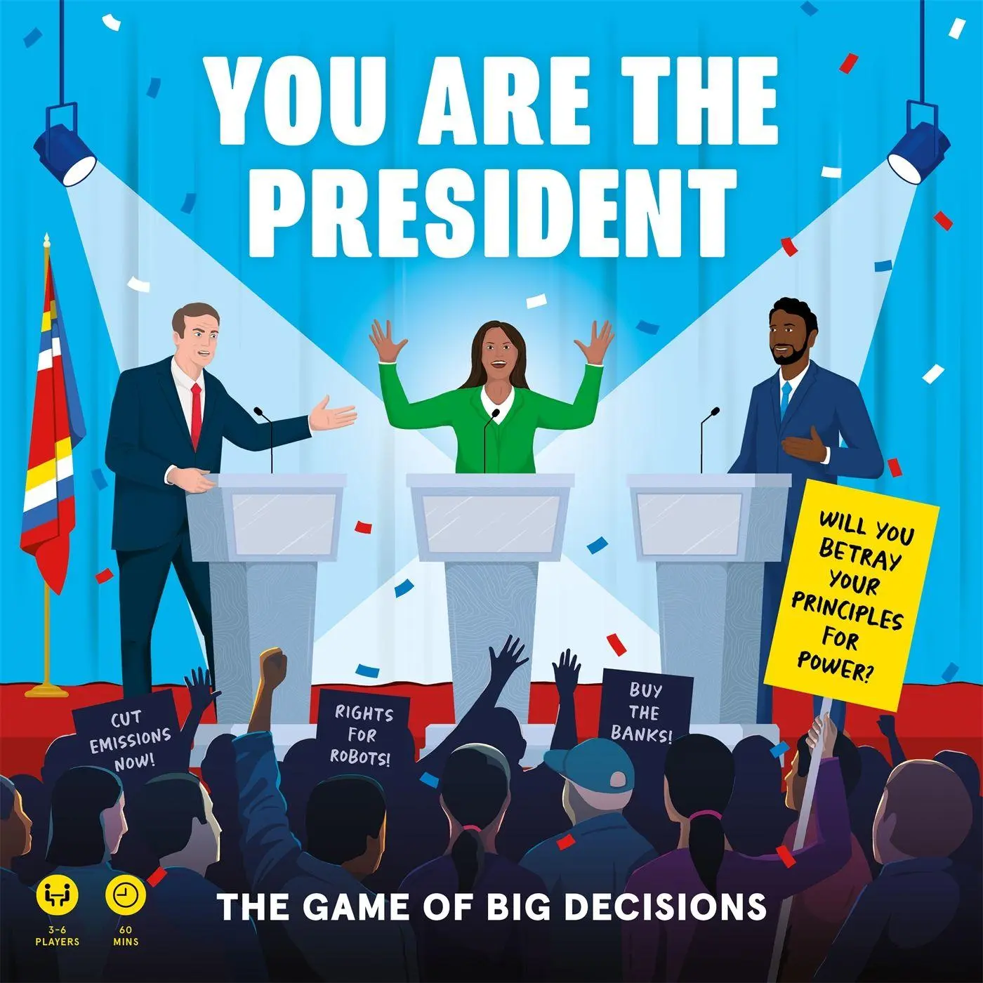 Cover: 9780857829351 | You Are the President | Tom Howey | Spiel | Brettspiel | Englisch