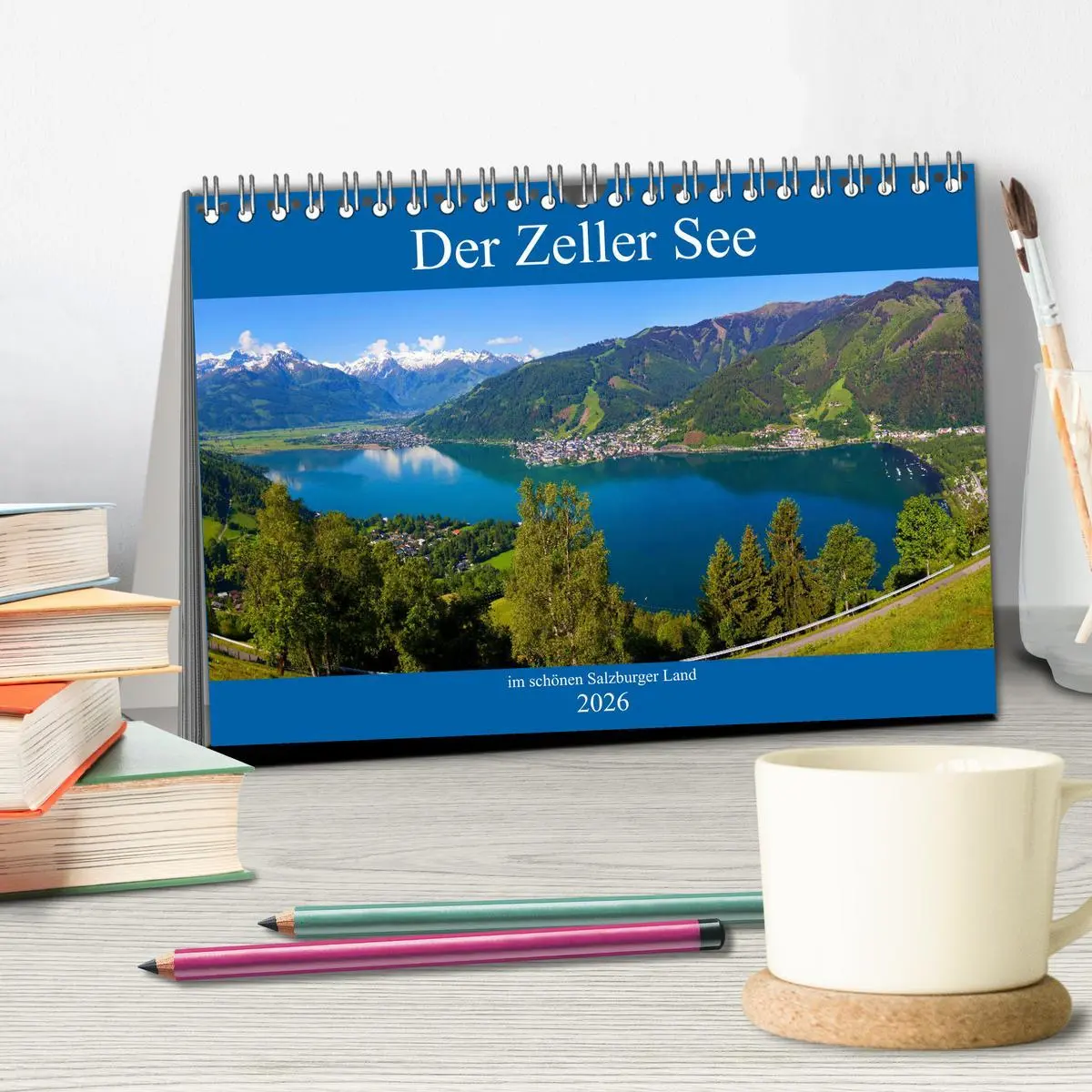 Bild: 9783457879351 | Der Zeller See im schönen Salzburger Land (Tischkalender 2026 DIN...