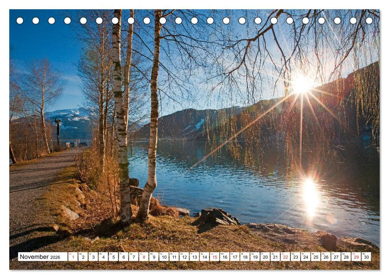 Bild: 9783457879351 | Der Zeller See im schönen Salzburger Land (Tischkalender 2026 DIN...