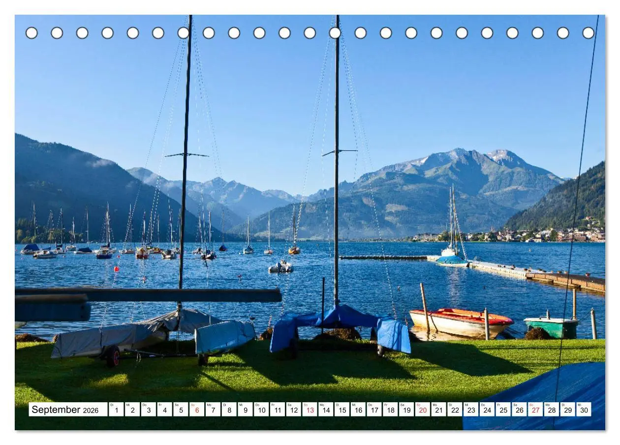 Bild: 9783457879351 | Der Zeller See im schönen Salzburger Land (Tischkalender 2026 DIN...