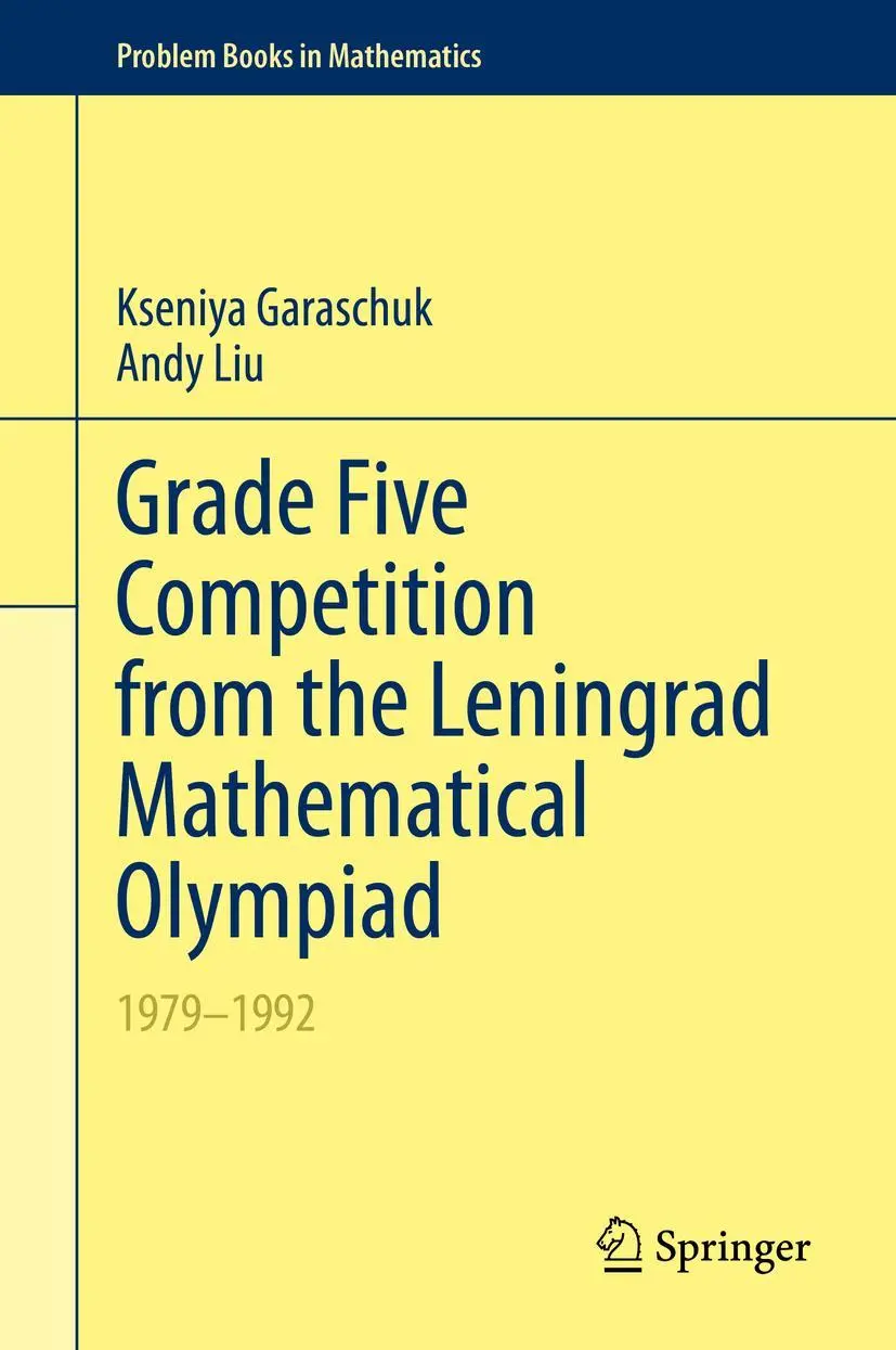 Cover: 9783030529451 | Grade Five Competition from the Leningrad Mathematical Olympiad | Buch