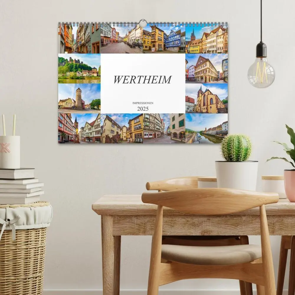 Bild: 9783435229451 | Wertheim Impressionen (Wandkalender 2025 DIN A3 quer), CALVENDO...