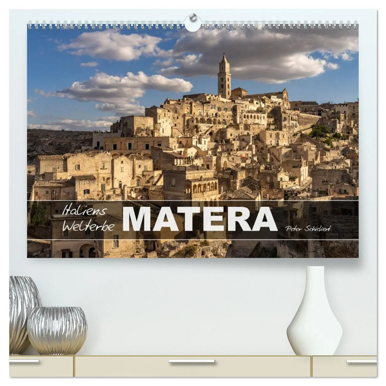 Cover: 9783457319451 | Italiens Welterbe Matera (hochwertiger Premium Wandkalender 2026...